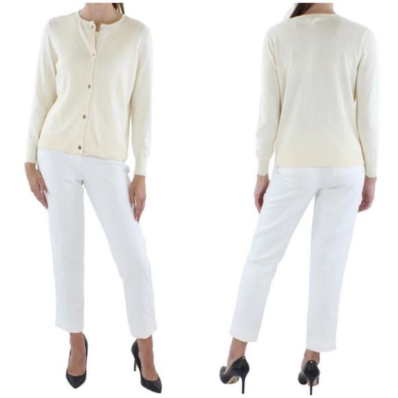 Anne Klein Cashmere Blend Cardigan with built in Shell NWT - Picture 2 of 11